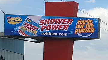 LED advertising board