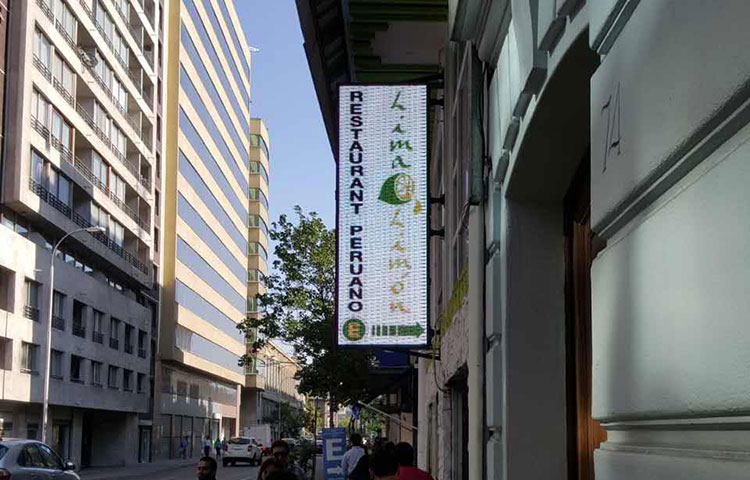 Outdoor P10 DIP LED Road Sign