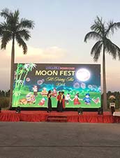 Dotcom led display Vietnam project