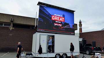 Moving LED Screen