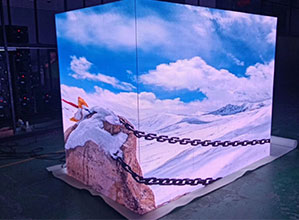Column LED screen - square