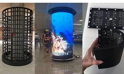 cylindrical led screen
